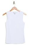 Nordstrom Rack Sculpted Tank Top In White