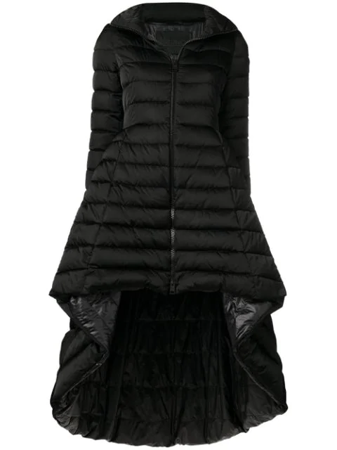 high low puffer coat