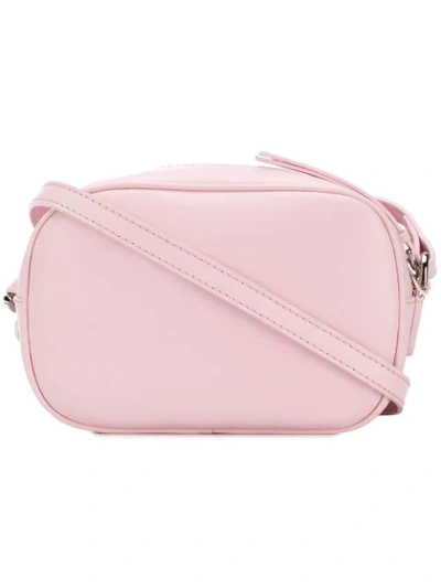 Versus Safety-pin Embellished Cross-body Bag - Pink