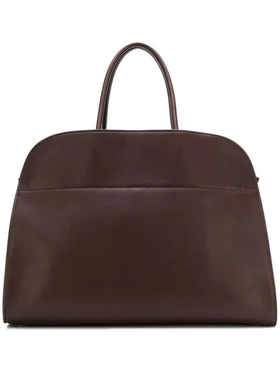 The Row Tasche Trench Big Tote Bag In Brown