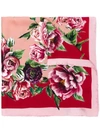 Dolce & Gabbana Majolica Print Neck Tie - Pink