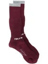 Yohji Yamamoto Branded Socksri - Red