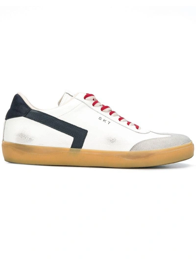 Leather Crown Mlc79108 Sneakers In White