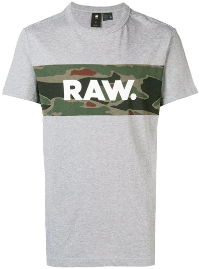 G-star Raw Research Military Raw T-shirt - Grey