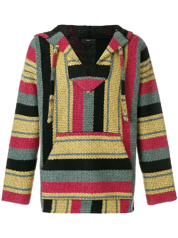 Alanui - Veronese Cashmere Hooded Sweater - Mens - Multi In Green ...