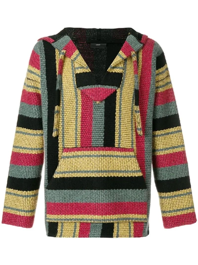 Alanui - Veronese Cashmere Hooded Sweater - Mens - Multi In Green