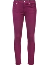 7 For All Mankind Skinny Ankle Jeans - Pink