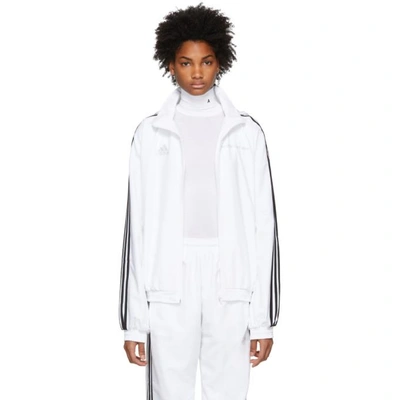 Gosha Rubchinskiy White Adidas Originals Edition Track Jacket In 3 White