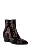 Ninety Union Forever Rhinestone Embellished Bootie In Black