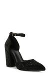 Rag & Co Culver Diamante Pump In Black