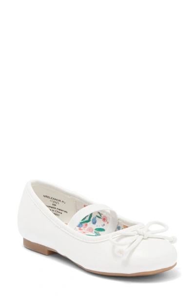 Nordstrom Rack Kids' Eleanor Ballet Flat In White