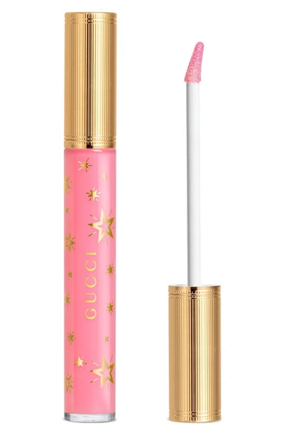 Gucci Gloss À Lèvres Hydrating Plumping Lip Gloss 219 0.21 oz / 6.5 ml In 219 Bertha Pink