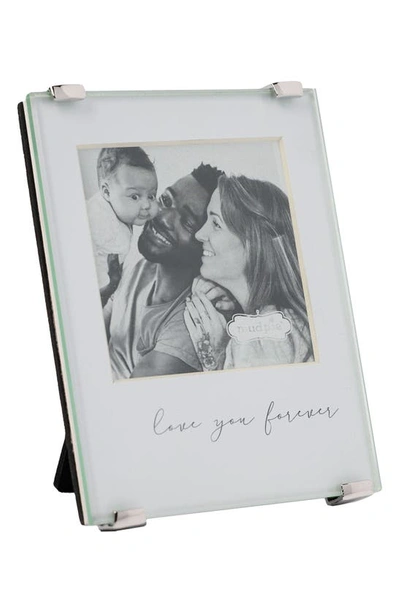 Mud Pie Love You Forever Picture Frame In White