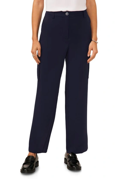 Halogen Easy Cargo Trousers In Classic Navy