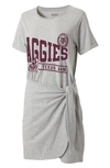 Wear By Erin Andrews University Knot T-shirt Dress In Texas A&m University