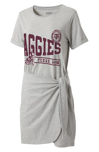 Wear By Erin Andrews University Knot T-shirt Dress In Texas A&m University