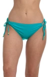 La Blanca Island Goddess Hipster Bikini Bottoms In Turquoise