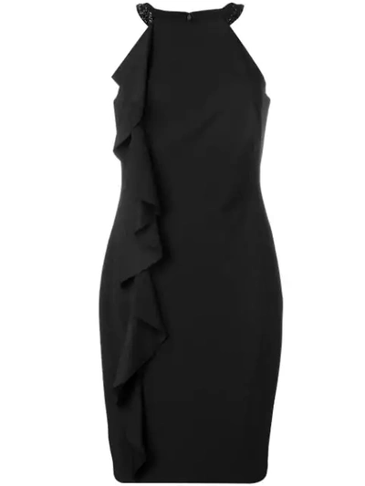 Lauren Ralph Lauren Ruffle-trimmed Dress - Black