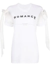 Brognano Romance Printed Tie Sleeve T-shirt - White