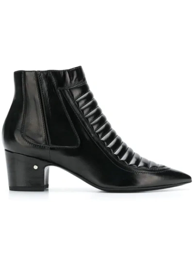 Laurence Dacade Pointed Ankle Boots In Black