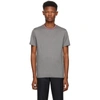 Moncler Contrast Collar Short Sleeve T In 124-987.gry