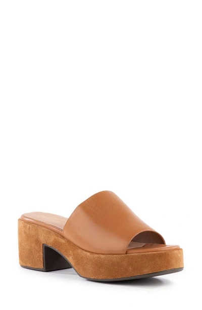 Seychelles One Of A Kind Platform Mule Sandal In Tan