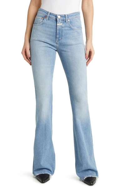 Closed Rawlin Flare Hem Jeans In Light Blue
