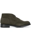 Church's Derby Style Loafers - Green
