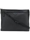 Prada Zip-top Square Shoulder Bag - Black