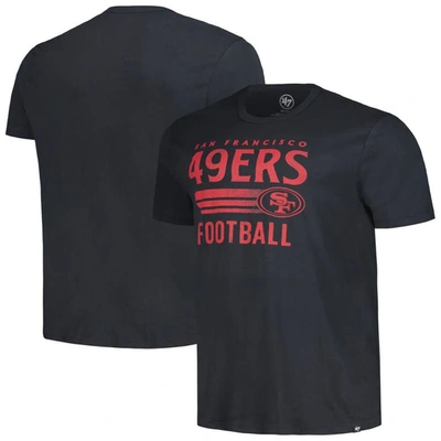47 ' Black San Francisco 49ers Rider Franklin T-shirt