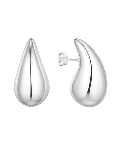 And Now This 18k Gold Plated Or Silver Teardrop Stud Earrings