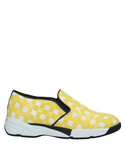 Pinko Sneakers In Yellow