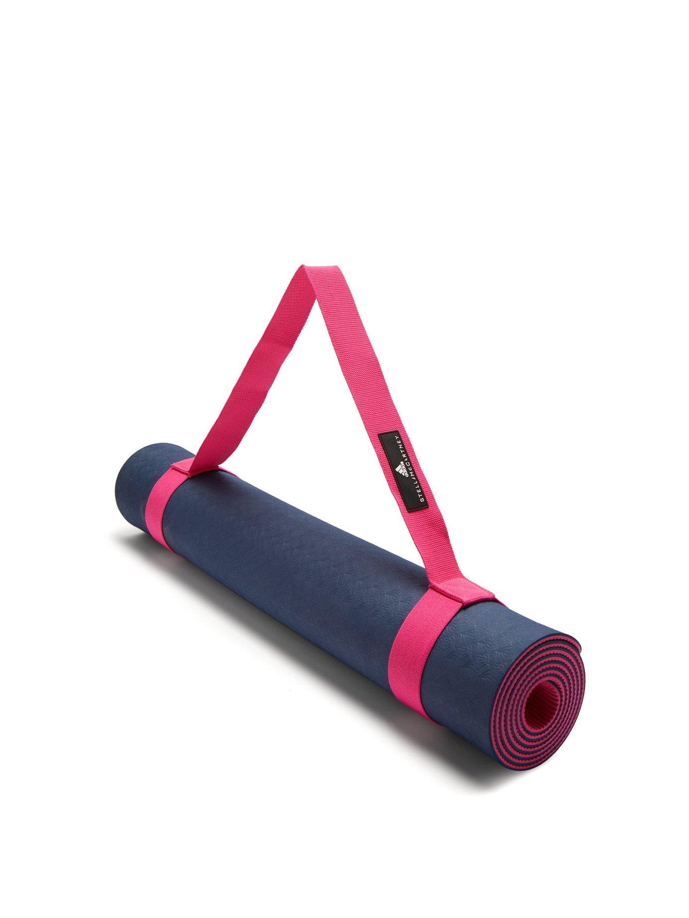 Adidas By Stella Mccartney Rubber Yoga Mat In Navy Multi Modesens