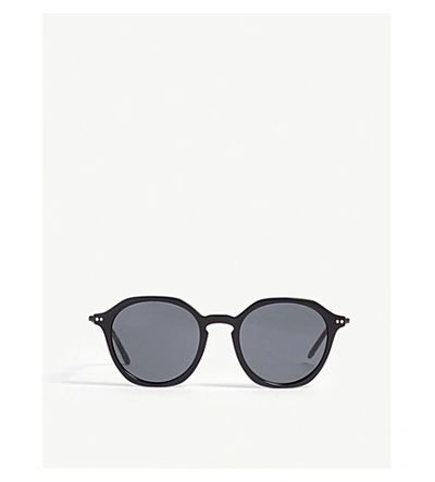 Giorgio Armani Ar8109 Phantos-frame Sunglasses In Black