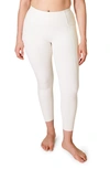 Sweaty Betty Supersoft Pocket 7/8 Leggings In Studio White