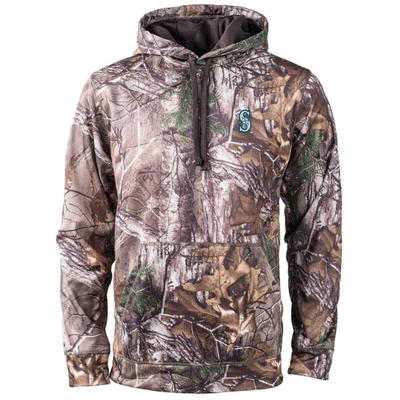 Dunbrooke Camo Seattle Mariners Champion Realtree Pullover Hoodie