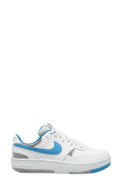 Nike Gamma Force Sneaker In White/ Blue/ Grey