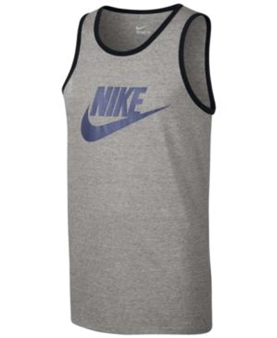 Nike Men's Ace Logo Graphic Tank In Yellow ModeSens