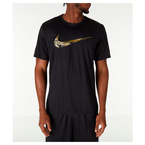 nike camo swoosh t shirt