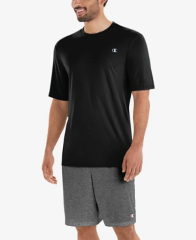 Champion Men's Double Dry T-shirt In Black