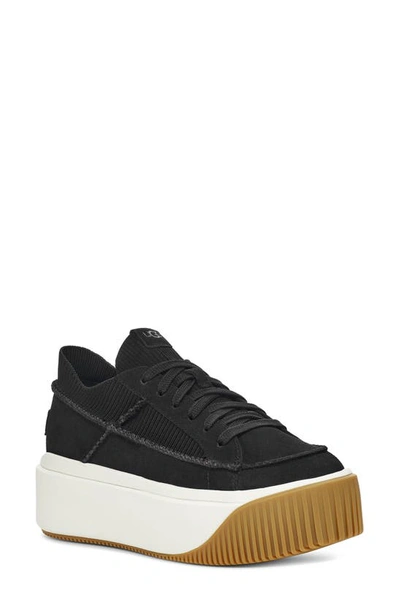 Ugg Ez-duzzit Platform Sneaker In Black