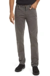 Billy Reid Stretch Cotton Five Pocket Pants In Gray