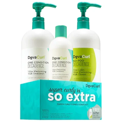 Devacurl Super Curly Is So Extra Super Curly Conditioner Kit