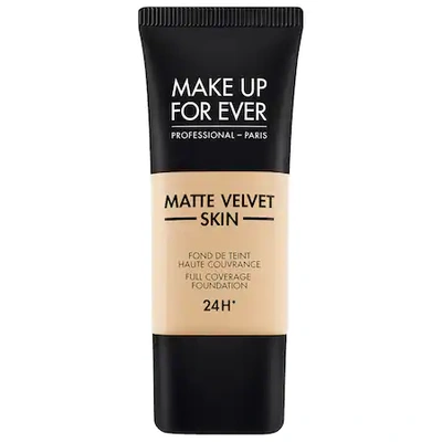 Make Up For Ever Matte Velvet Skin Full Coverage Foundation Y235 Ivory Beige 1.01 oz/ 30 ml