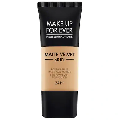 Make Up For Ever Matte Velvet Skin Full Coverage Foundation Y375 Golden Sand 1.01 oz/ 30 ml