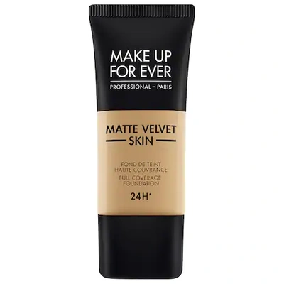 Make Up For Ever Matte Velvet Skin Full Coverage Foundation Y415 Almond 1.01 oz/ 30 ml
