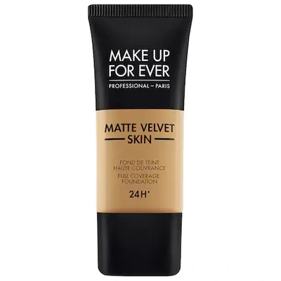 Make Up For Ever Matte Velvet Skin Full Coverage Foundation Y455 Praline 1.01 oz/ 30 ml