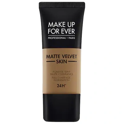 Make Up For Ever Matte Velvet Skin Full Coverage Foundation Y505 Cognac 1.01 oz/ 30 ml