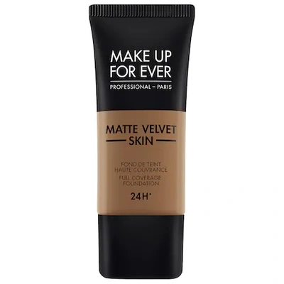Make Up For Ever Matte Velvet Skin Full Coverage Foundation Y533 Warm Mocha 1.01 oz/ 30 ml