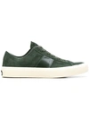 Tom Ford Suede Cambridge Sneaker In Green
